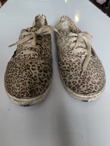 Alpargatas Panchas Lona Algodon Zapatillas Animal Print 39