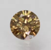 Diamante Amarillo .51 Ct Vs1, Certificado Igl Grabado Láser 