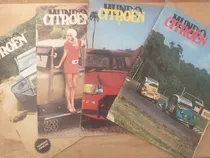 Mundo Citroën - Lote De 4 Revistas - Números 16, 17, 21 Y 23