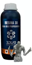 Resina Para Impressora 3d Cinza 3dlab Sla Dlp Lcd 405nm 1kg