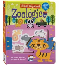 Vamos Explorar! Zoológico, De Imagine That Group. Editora Happy Books, Capa Dura Em Português, 2022