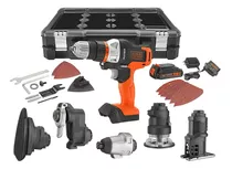 Taladro 6 Herramientas Combinadas Matrix 20v - Black+decker