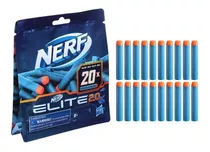 Nerf Elite 2.0 Set X20 Dardos Repuesto Goma Espuma Hasbro