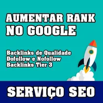 Serviço Seo Backlinks Tier 3 - Google Rank