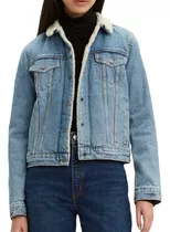 Campera Sherpa Orginal Levis Corderito Trucker Divided