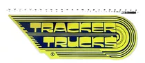 Skate Adesivo Tracker Trucks