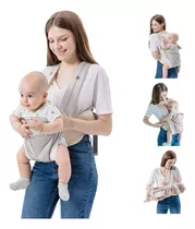 Cangurera Bebés Mochila Ergonómica Porta Bebe 4 En 1