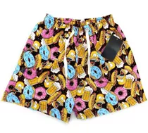 Malla Short Pantalon The Simpsons Homero Donuts Beer  Cool