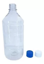 Botellas Pet De 1 Litro Con Tapa Plastica Bolsones X10un