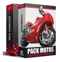 Pack Motos Motocicletas Desenhos Vetorizados Cdr Premium