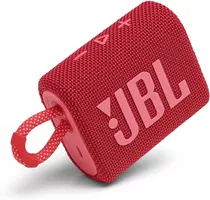 Bocina Jbl Go 3 Portátil Con Bluetooth Waterproof Red 