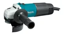 Esmeril Angular Makita  M0901b 4 1/2  540w 12000 Rpm Color Turquesa