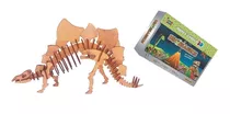 Dinossauro Puzzle 3d Infantil Madeira Educativo Pedagógico 