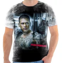 Camiseta Camisa Prison Break Serie Filme Top Sucesso 5