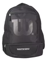 Mochila Unisex Wilson Sporting Goods Co, Color Negro