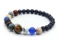 Pulsera De Piedras Sistema Solar Planetas Espacio 