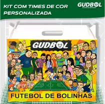 Kit Caixa Do Gudbol Futebol De Bolinhas 
