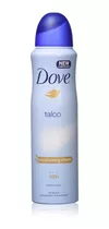 Desodorante Dove Talco Con Crema Hidratante Protección 48 H 