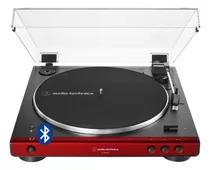 Vitrola Vinil Audio Technica At Lp60x Bluetooth Vermelho