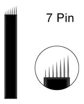 50 Unid. Lâminas Tebori Micro Agulhas 07 Pontas Flex 0.18mm