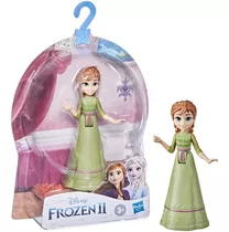 Muñeca Frozen 2 Anna Doll En Pijamas, Original De Hasbro