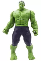 Hulk Boneco 30 Cm Articulado Vingadores C/ Luz E Som Heroes