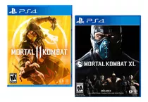 Combo Pack Mortal Kombat 11 + Mortal Kombat Xl Ps4 Nuevos*