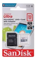 Memoria Micro Sd Sandisk Ultra 32 Gb