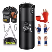 Saco De Boxeo Profesional Kit De Costal De Box Con Guantes 