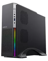 Gabinete Gamer Rgb Mini Saikano S613 Con Fuente 200w