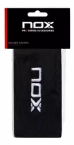 2 Muñequeras Largas Padel Nox Pro Series Confort Negras Xl