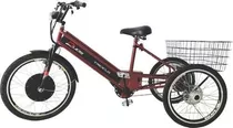 Triciclo Elétrico Passeio Duos Confort 800w