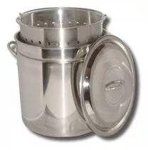 King Kooker Kk82sr Acero Inoxidable Alisado Pot, 82 Cuartos