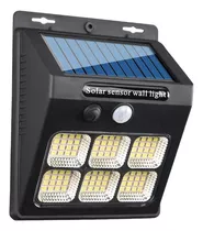 Lampara Farol Solar Foco 96 Led Sensor Movimiento Exterior