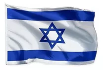 Bandera Israel Nacional 1.50x90cm Exterior Grande David