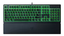 Teclado Gamer Razer Ornata V3 Low Profile Chroma Rgb Amv Color Del Teclado Negro Idioma Español Latinoamérica