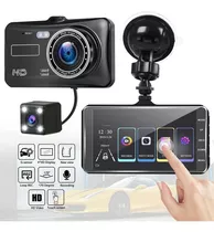 Full Hd 1080p Coche Dvr Doble Lente Dash Cam Con Tarjeta De