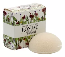 Esponja Limpieza Facial Konjac Vegetal 100% Natural Biodeg.