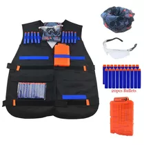 Nuevo Kit Chaleco Nerf Elite Serie Niños Regalo Envío Rápido