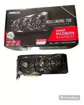 Placa De Video Amd Asrock Radeon  Rx 6700 Xt Oc Edition 12gb