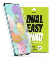 Film Samsung A51 Dual Easy Wing Con Alas Ringke Pack X2 #
