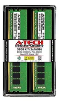 A-tech 32gb (2x16gb) Ram Repuesto Ct2k16g4dfra32a | Módulos