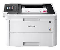 Brother White Compact Digital Color Printer 