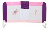 Baranda De Cama Infanti Safe Dreams Pond Girl Seguridad Color Blanco Con Rosa Blanco Con Rosa