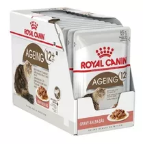 Caja 12 Pouch Royal Canin Ageing +12 Gato Pet Shop Cuenca