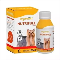 Suplemento Vitamínico Cães Nutrifull Dog 120ml Organnact