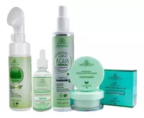 Kit Skin Care Completo Limpeza Pele Oleosa Phallebeauty