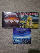 Cds Originales De Metallica Y Iron Maiden