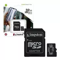 Tarjeta Micro Sd 32gb Kingston Canvas Select Plus