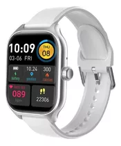 Smartwatch - Reloj Inteligente Dorado Con 2 Mallas